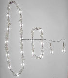 Semi Precious Stone Necklace, Fashion Necklace, Jewelry Sets <Esb01342>